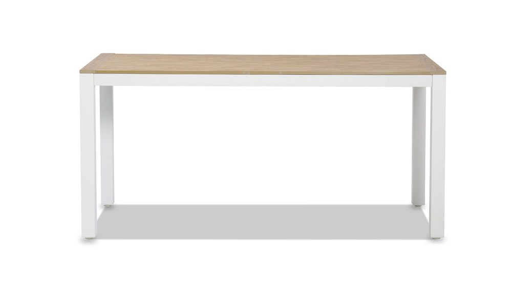 10.15家具主图画板 1 Avalon Aluminium Table With 6 Bosco Dining Chairs-White - Image 2