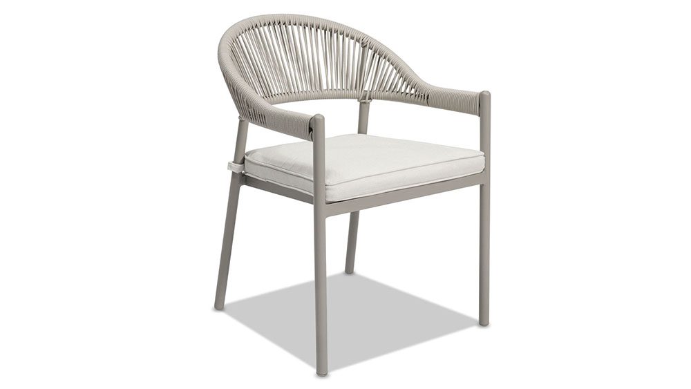 10.15家具主图画板 10 Avalon 2.4 m Aluminium Table With 8 Regent Dining Chairs - Image 2