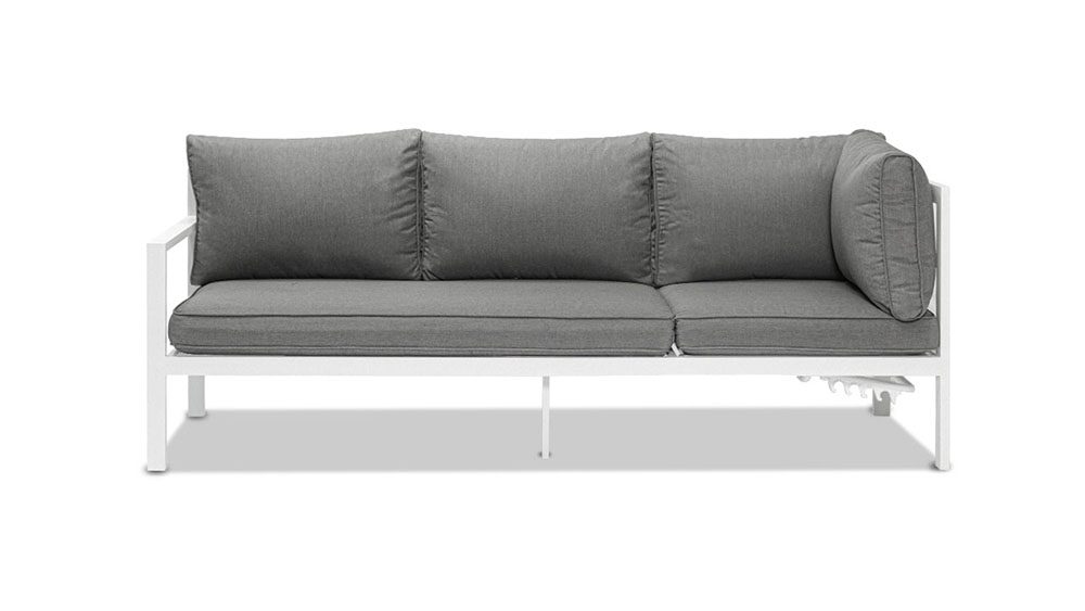 10.15家具主图画板 14 Paris 6 Seater Daybed Function Aluminium Outdoor Lounge Set-White - Image 3