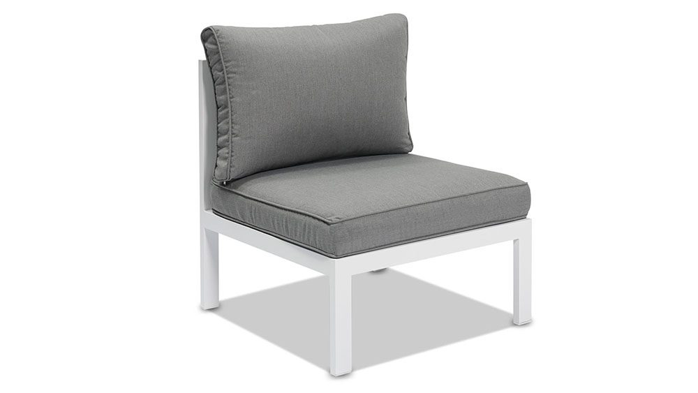 10.15家具主图画板 17 Paris 6 Seater Daybed Function Aluminium Outdoor Lounge Set-White - Image 4