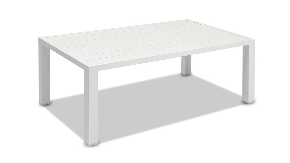 10.15家具主图画板 19 Aspen 3+1+1 Seater Outdoor Aluminium Lounge Setting-White - Image 2