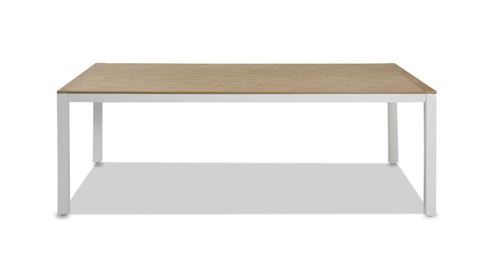 10.15家具主图画板 2 Cora 2.2 m Aluminium Table With 8 Alyssa Dining Chairs - Image 3