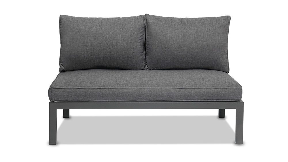 10.15家具主图画板 23 Paris 6 Seater Daybed Function Aluminium Outdoor Lounge Set-Gunmetal - Image 4