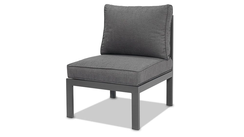 10.15家具主图画板 24 Aspen 7 Pieces Aluminium Outdoor Lounge Set - Gunmetal - Image 11