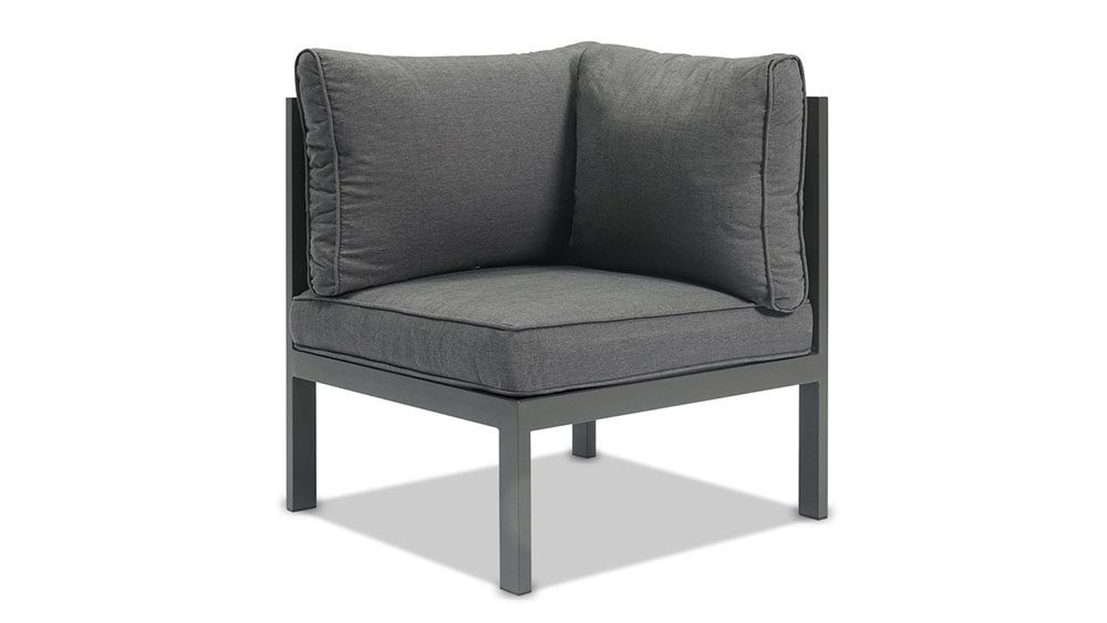 10.15家具主图画板 25 Aspen 8 Pieces Aluminium Outdoor Lounge Set – Gunmetal - Image 2