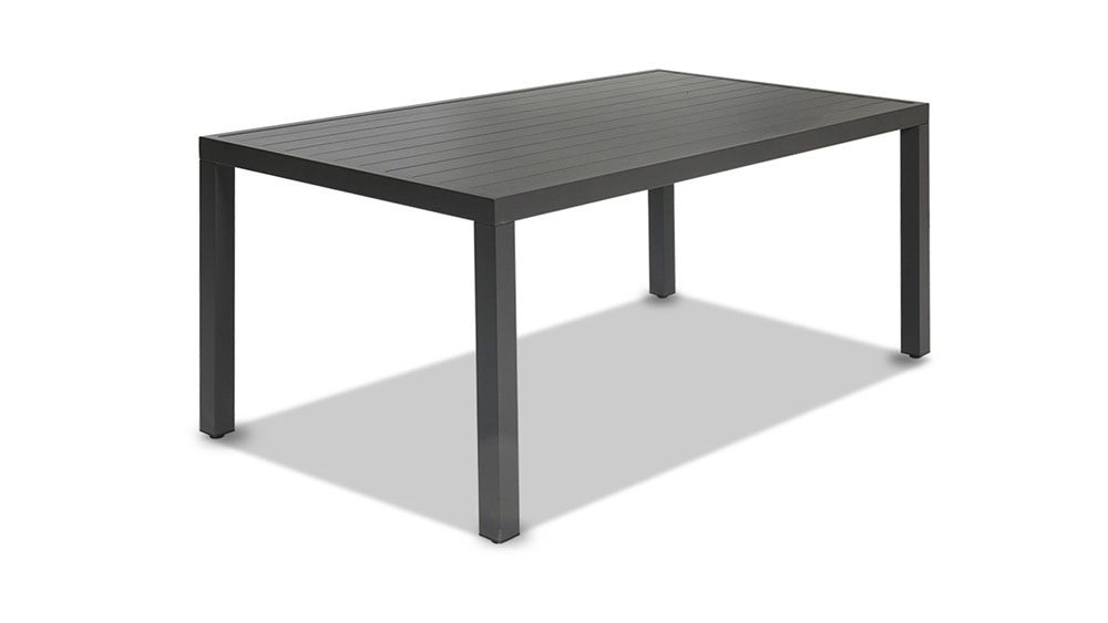 10.15家具主图画板 7 Avalon Aluminium Table With 6 Bosco Dining Chairs - Image 3