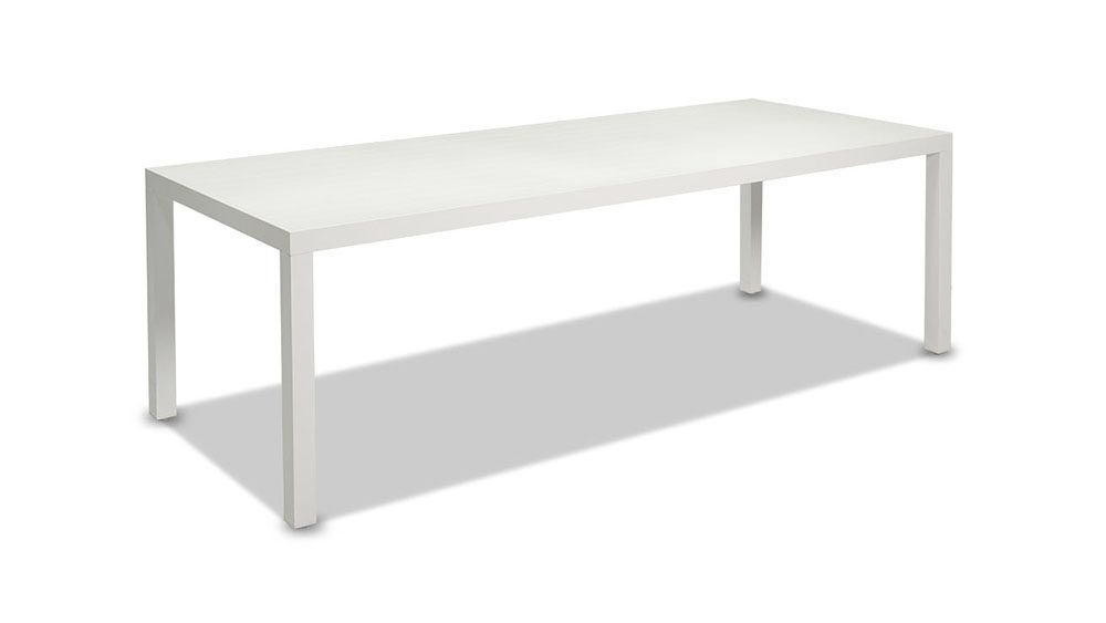 10.15家具主图画板 8 Avalon 2.4 m Aluminium Table With 8 Alyssa Dining Chairs - Image 3