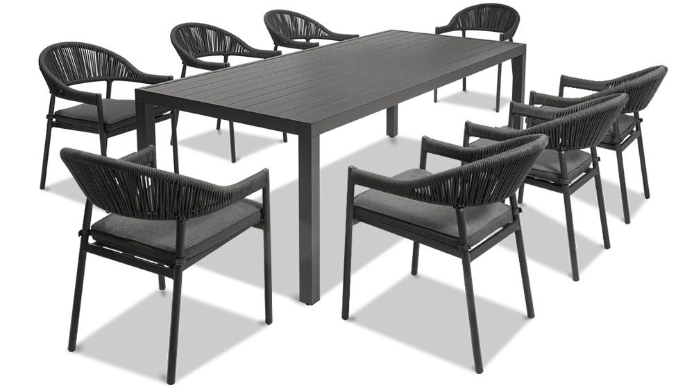 Outdoor Dining - Regent Chair Black Outdoor Dining - Regent Chair Bl