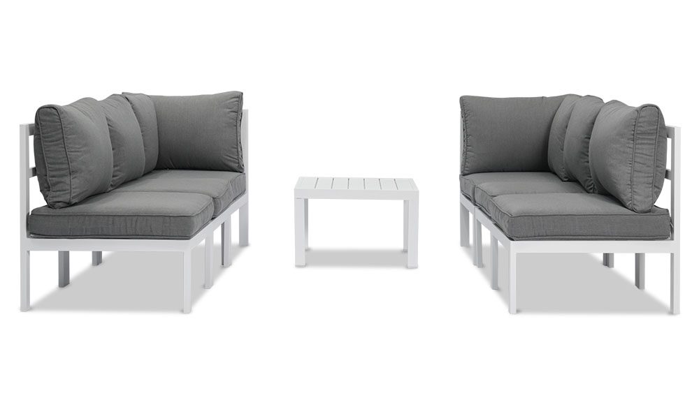10.17家具1000X563画板 16 Aspen 7 Pieces Aluminium Outdoor Lounge Set – White - Image 6