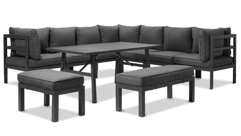 Outdoor Lounge Aspen Collection - 10pcs Set GM