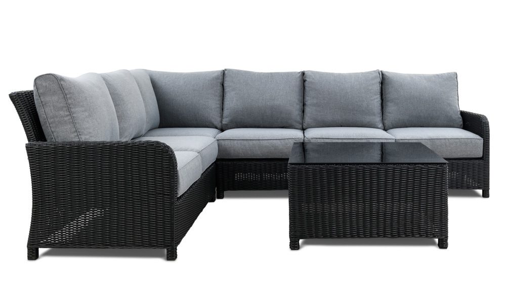 Wicker outdoor lounge Arosa 5 bl