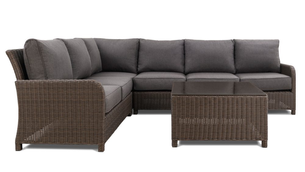 Wicker outdoor lounge Arosa 5 br