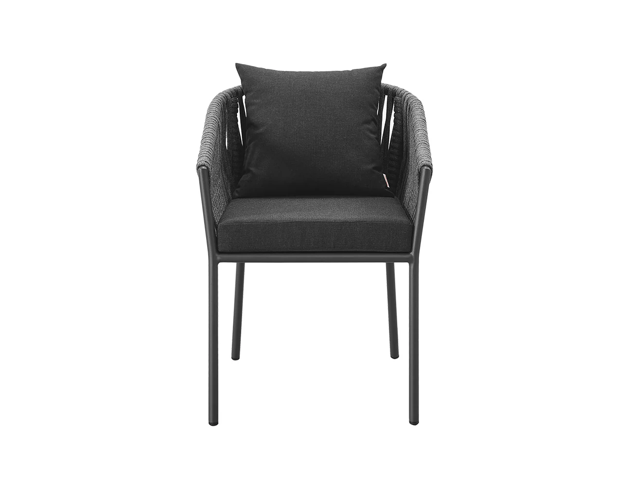 2_f9a8e5f8-9144-4378-bc7b-5c265ced9e52 Cila Outdoor Aluminium and Rope Dining Chair - Image 2