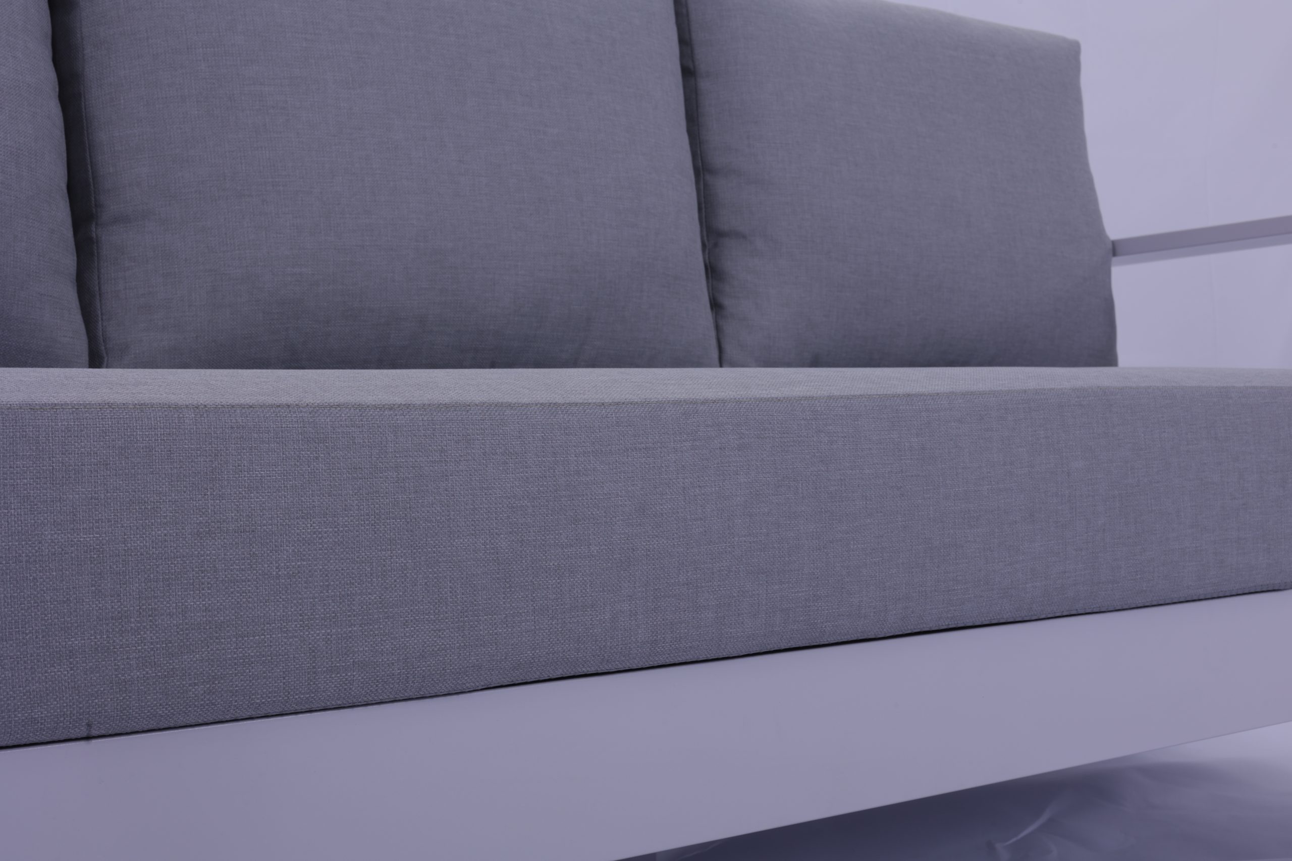 9A2A7977 Maya 4 pcs Premium Quality Aluminium Outdoor Lounge - White - Image 6