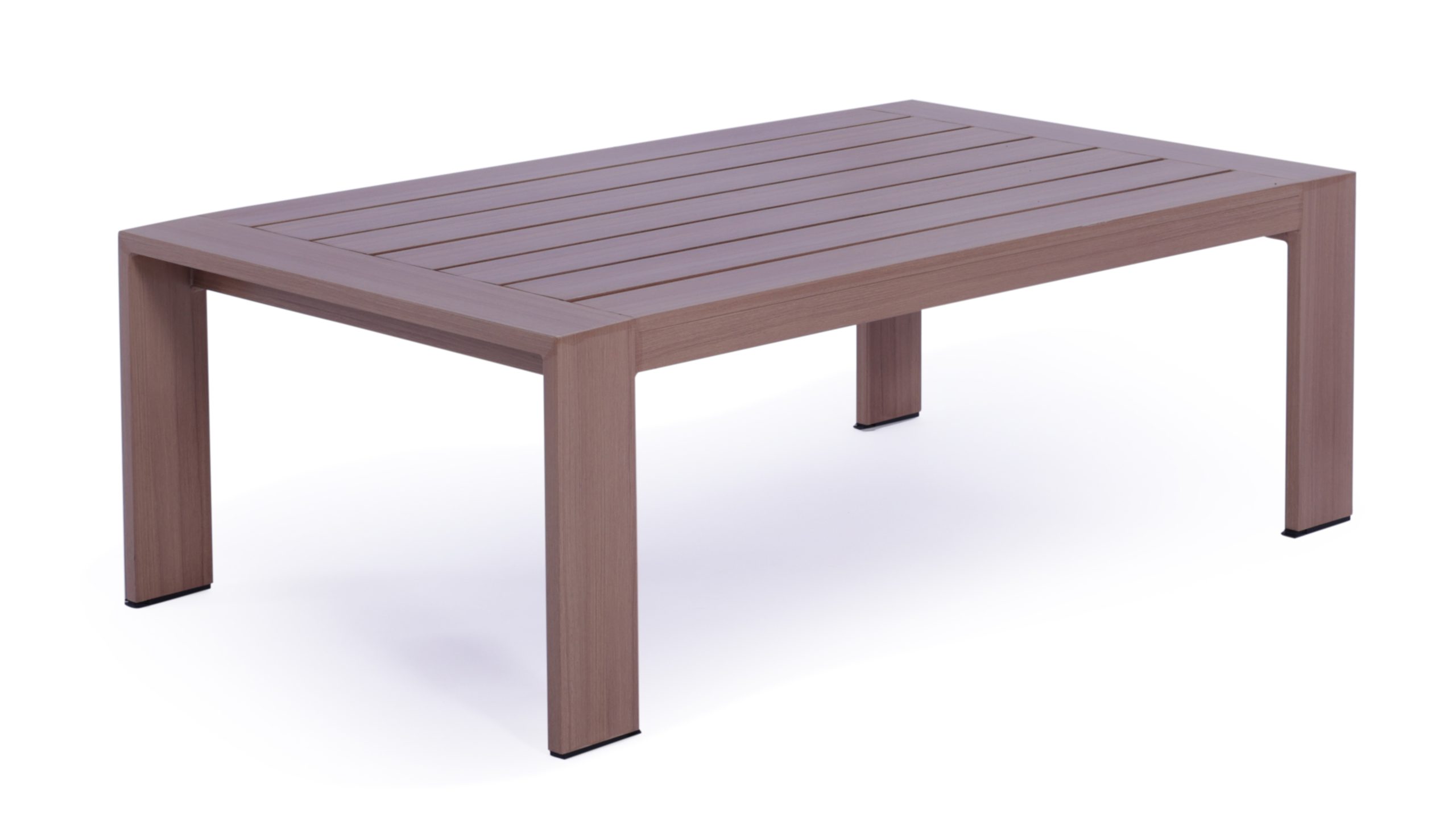 9A2A8015 Maya 4 pcs Teak Look Aluminium Outdoor Lounge - Image 4