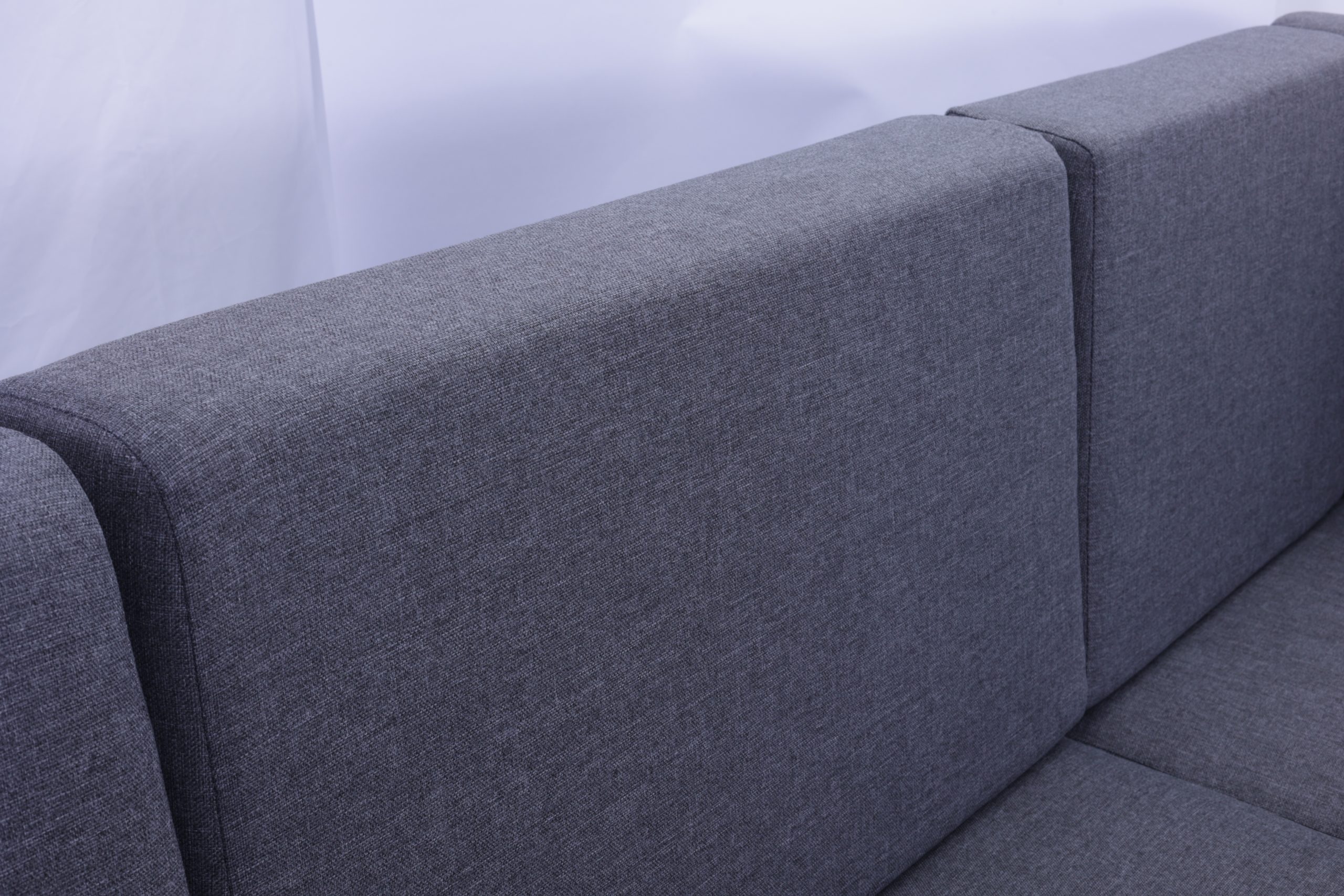 9A2A8050 Norma 5 Seater Outdoor Platform Lounge Setting & Two Round Coffee Tables -Black - Image 5