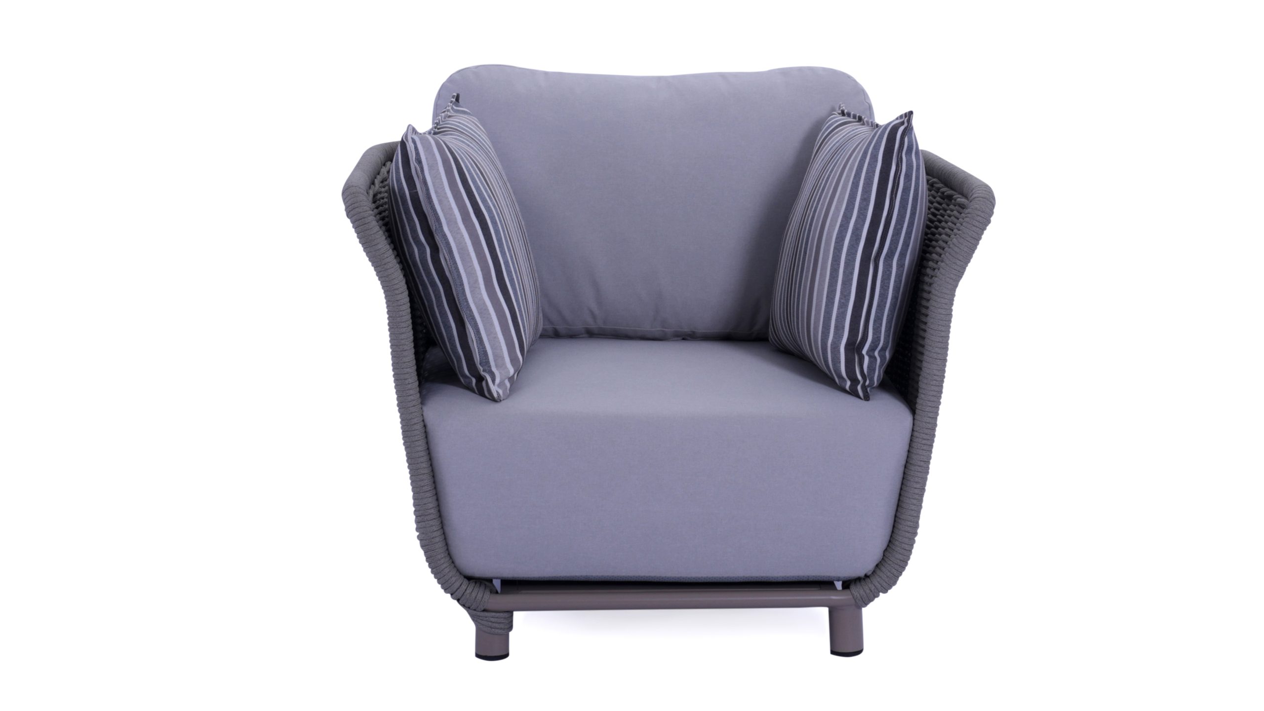 9A2A8119 Lawson 5 Pieces Wicker Outdoor Lounge Set - Image 5