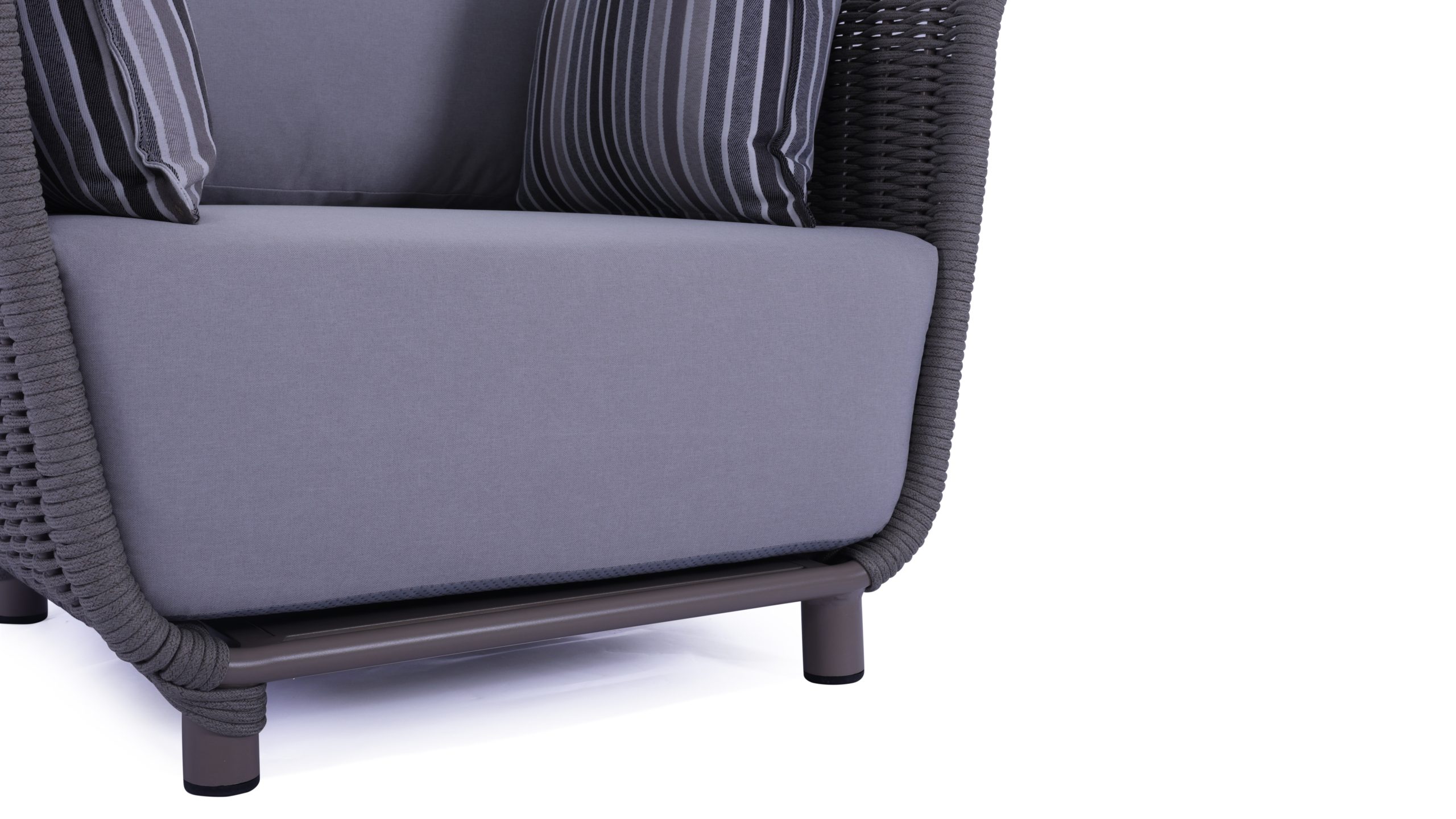 9A2A8124 Lawson 5 Pieces Wicker Outdoor Lounge Set - Image 10