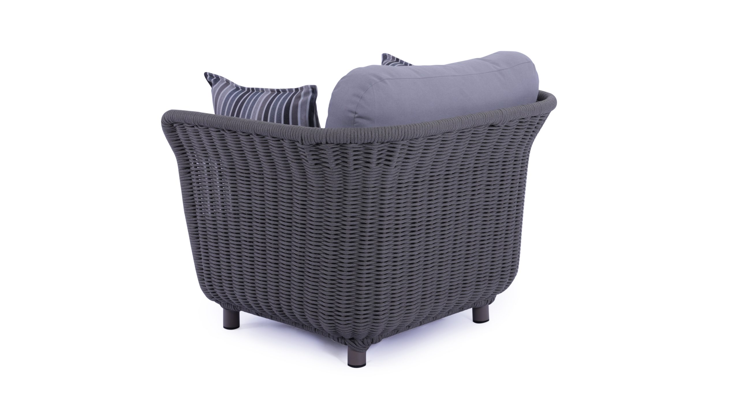 9A2A8126 Lawson 5 Pieces Wicker Outdoor Lounge Set - Image 3
