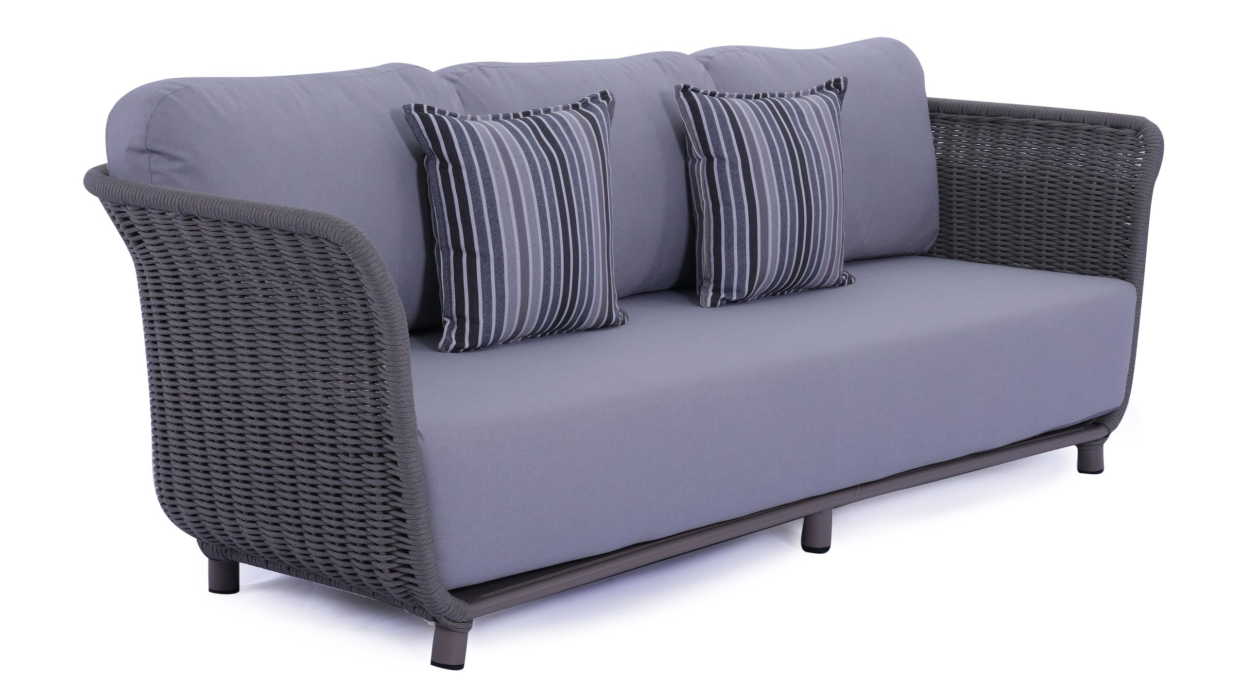 9A2A8133 Lawson 5 Pieces Wicker Outdoor Lounge Set - Image 2