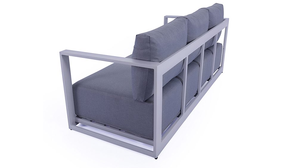 9A2A8156 1000x563 Milano 4 pcs Premium Quality Aluminium Outdoor Lounge – White - Image 8