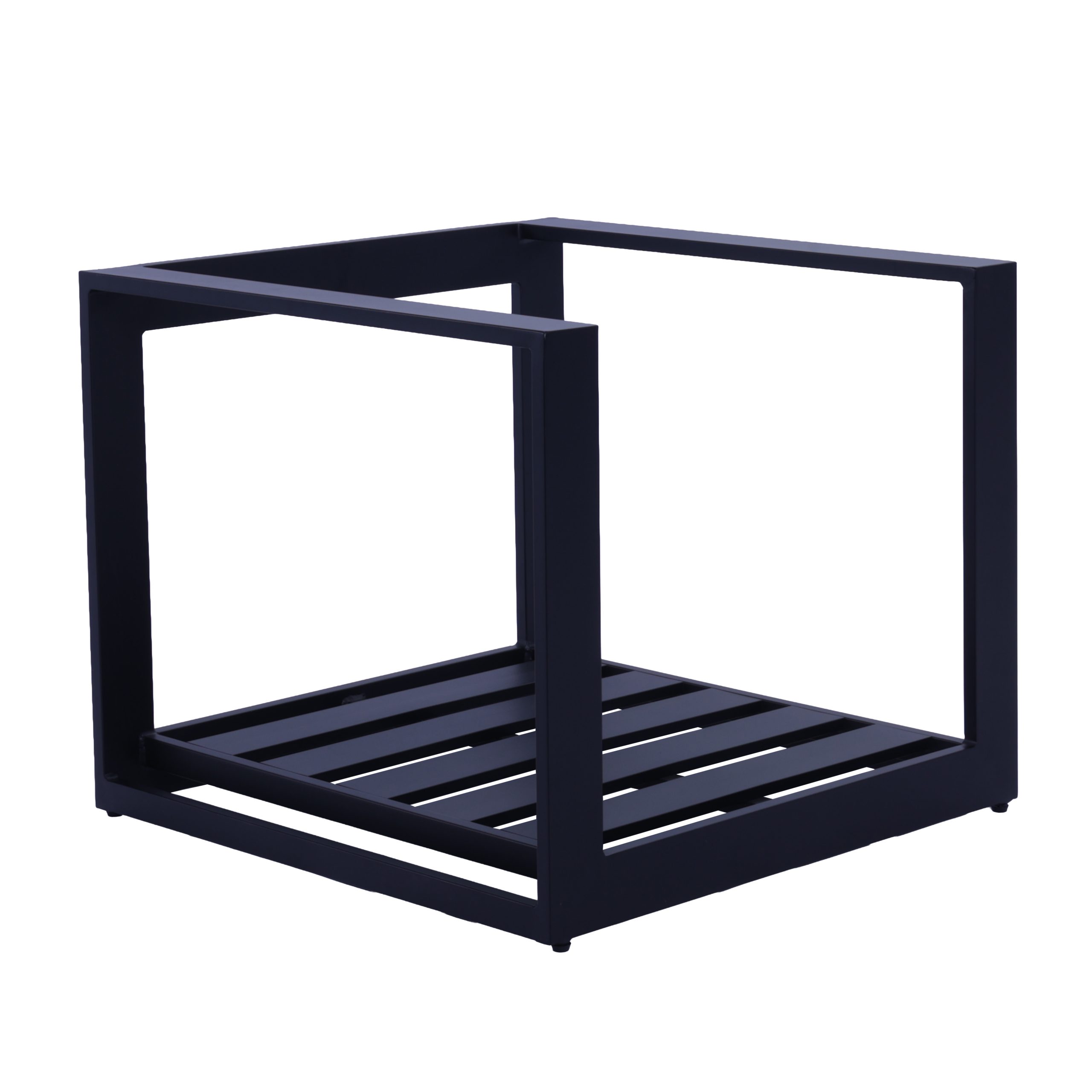 9A2A8177 S Milano 4 pcs Premium Quality Aluminium Outdoor Lounge – Black - Image 7