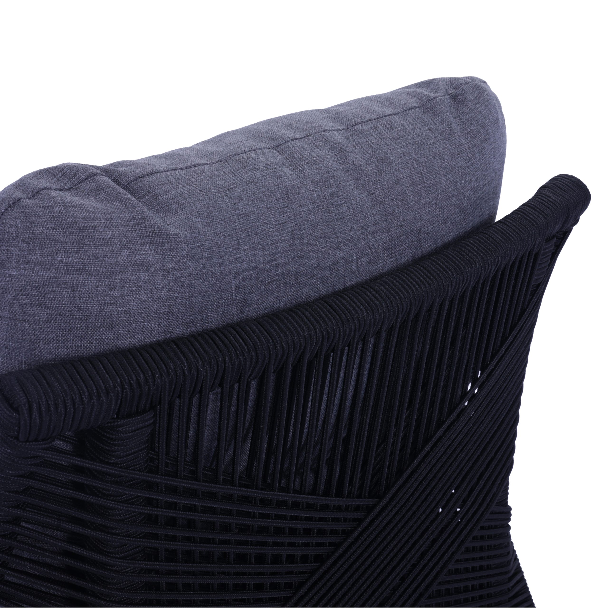 9A2A8201 S Boston 4 pcs Premium Quality Rope Outdoor Lounge Set - Image 9