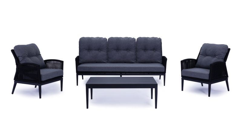 Ariana 4 pcs Premium Quality Rope Outdoor Lounge Set