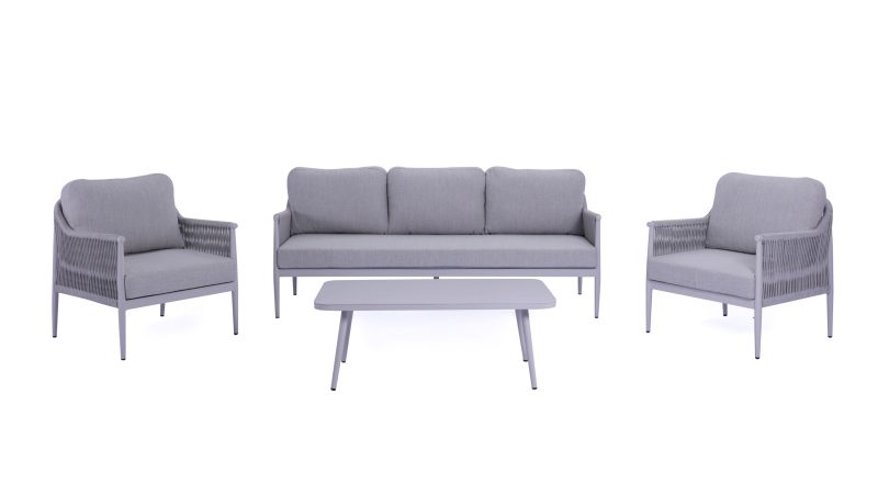 Oscar 4 pcs Premium Quality Rope Outdoor Lounge Set