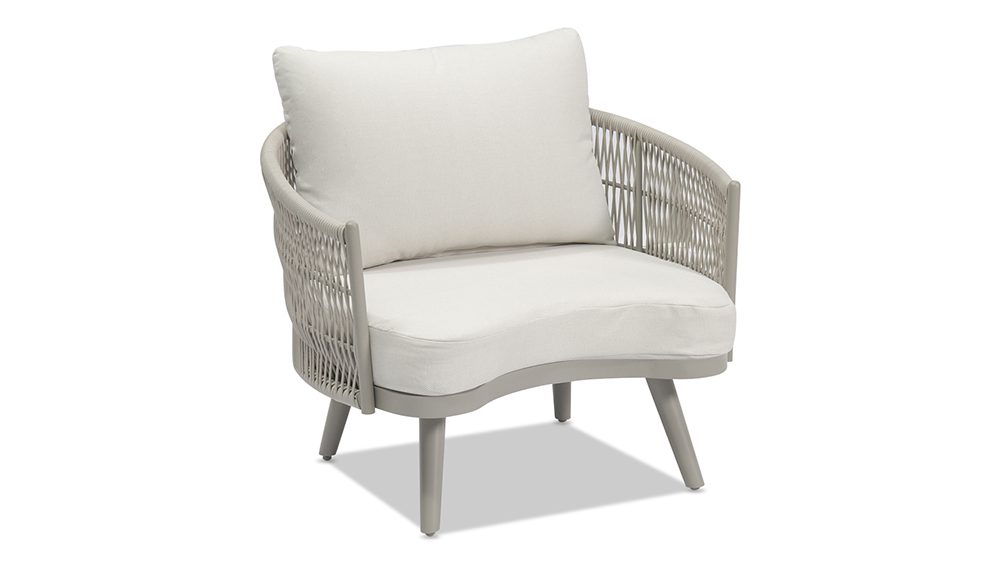 IMG_9948 Persia 3+1+1 Wicker & Aluminium Lounge with Coffee Table Set - Image 2