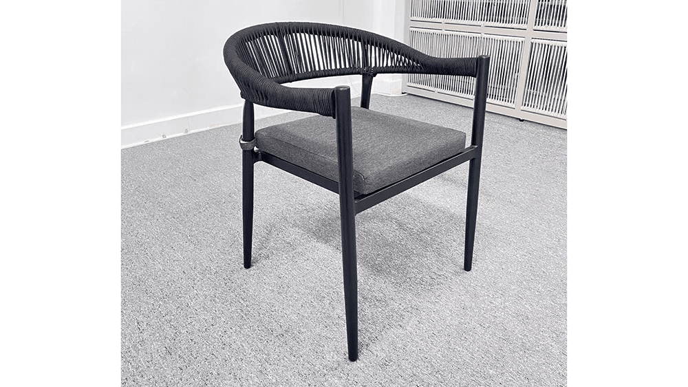 Image_20260314112337_370_1 Regent Outdoor Dining Chair Gunmetal - Image 1