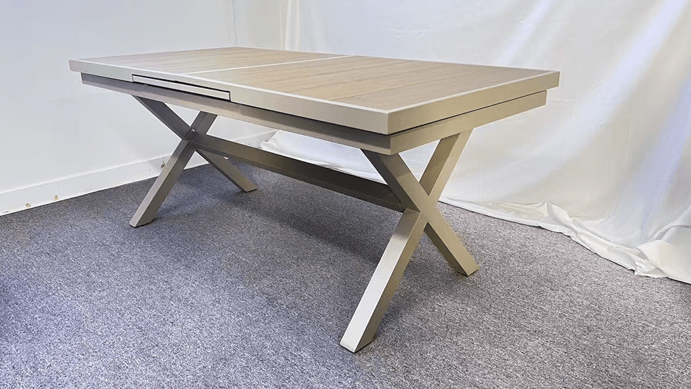 Image_20260314112342_374_1 Dural Outdoor 1.8m - 2.4m Extension Aluminium Frame Dining Table - Image 2