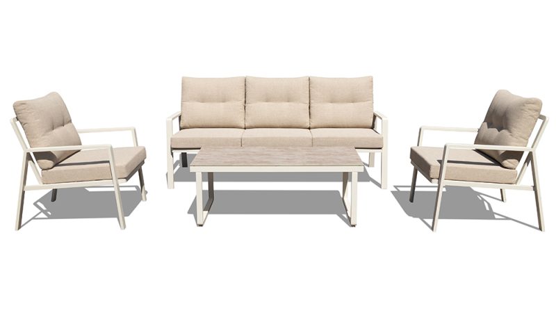 Java 4 pcs Aluminium Outdoor Lounge