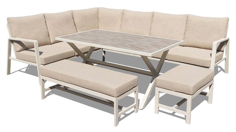 Java Aluminium Casual Dining Set