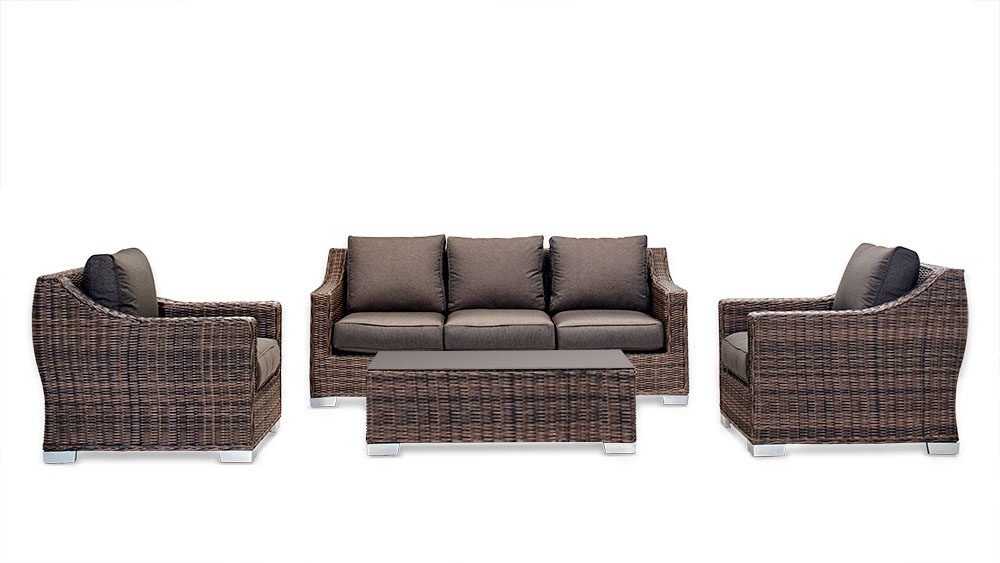 Outdoor Furniture Set - Watson 4pcs br-1 Outdoor Furniture Set - Watson 4pcs br-1