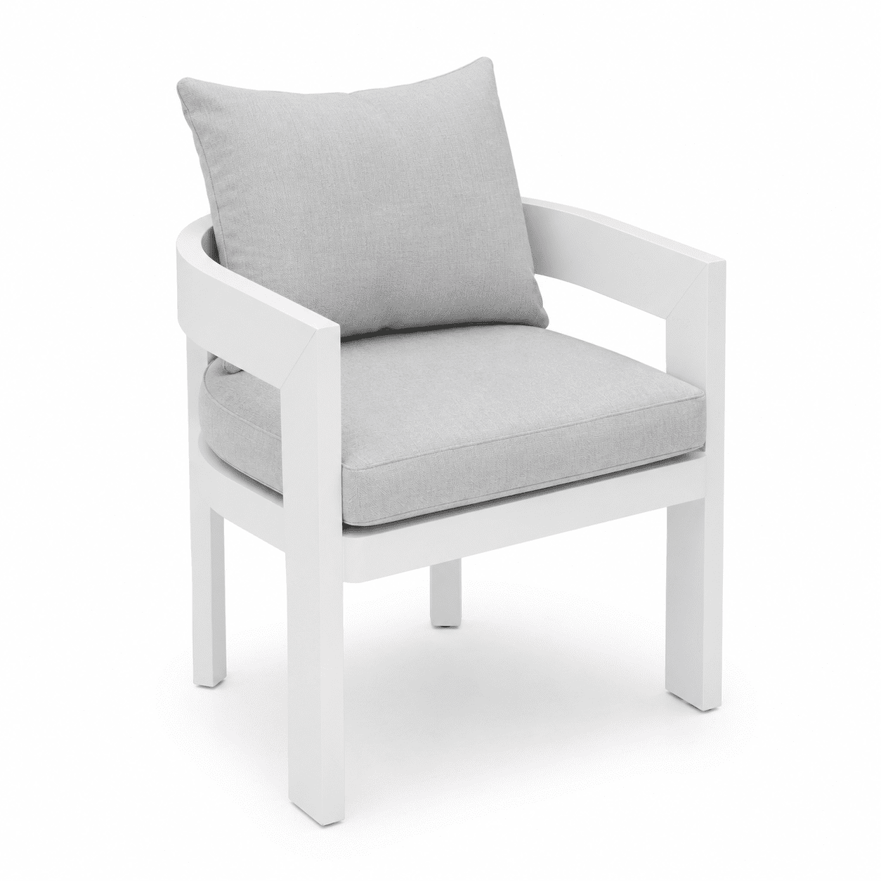 be53e06c-66f2-4e9a-88af-ec3910713ee1 Avalon Dining Table with 8 Dover Dining Chairs -White - Image 2